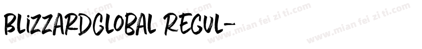 BlizzardGlobal Regul字体转换